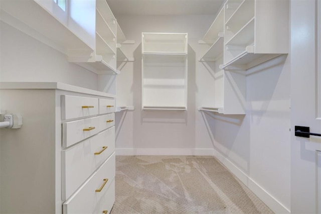 101 Pont Neuf Ct, Edmond, OK 73034 - walk in closet featuring light colored carpet