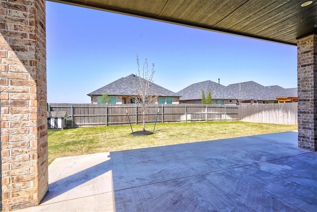 101 Pont Neuf Ct, Edmond, OK 73034 - view of patio / terrace with a fenced backyard