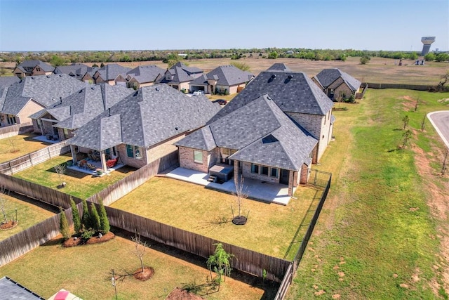 101 Pont Neuf Ct, Edmond, OK 73034 - birds eye view of property with a residential view