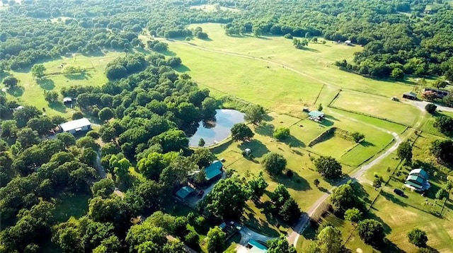 31230 N County Road 3170, Elmore City, OK 73433 - drone / aerial view featuring a rural view