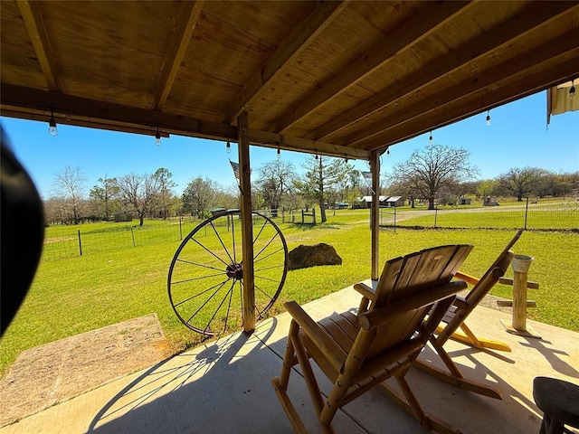 31230 N County Road 3170, Elmore City, OK 73433 - view of patio / terrace