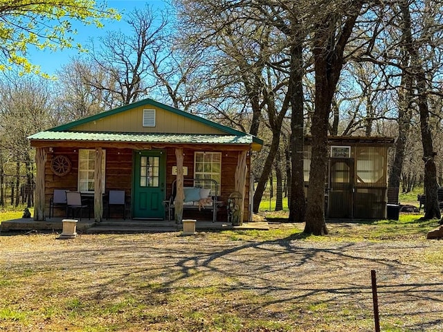 31230 N County Road 3170, Elmore City, OK 73433 - exterior space featuring a porch
