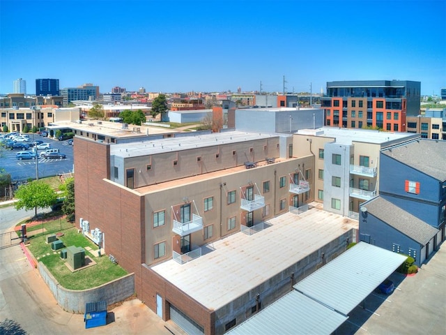 view of property with a city view