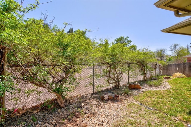 4408 32nd Pl, Oklahoma City, OK 73112 - view of yard with a fenced backyard
