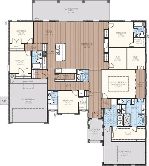 10000 Calypso Way, Yukon, OK 73099 - plan