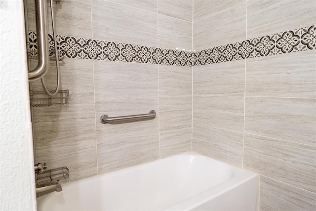 515 W Tennessee Ave, Pauls Valley, OK 73075 - bathroom featuring tub / shower combination