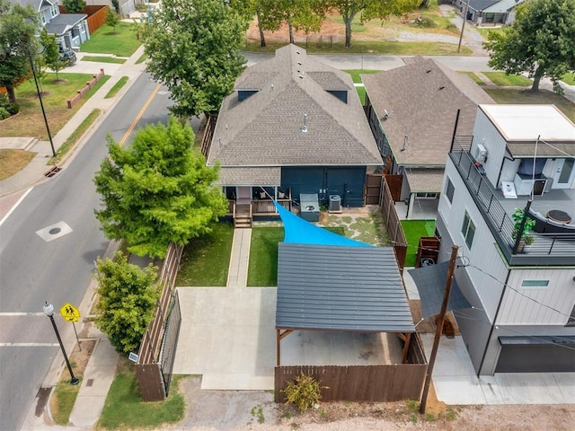 1629 N Klein Ave, Oklahoma City, OK 73106 - drone / aerial view with a residential view