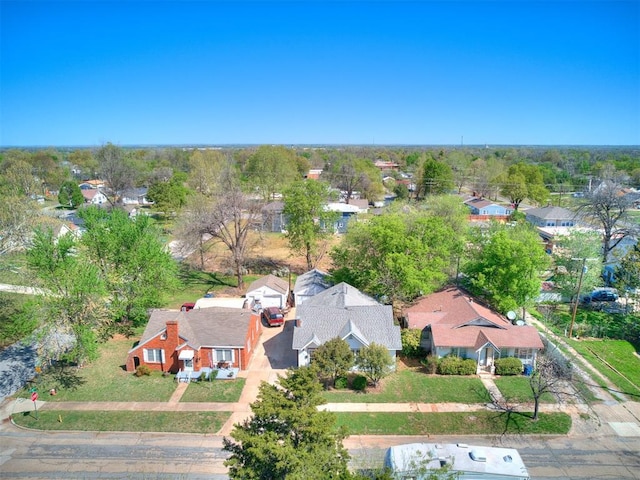 birds eye view of property featuring a residential view