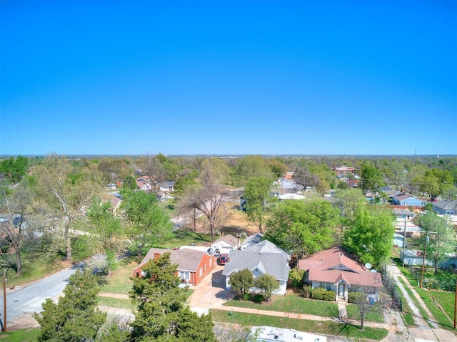 birds eye view of property featuring a residential view