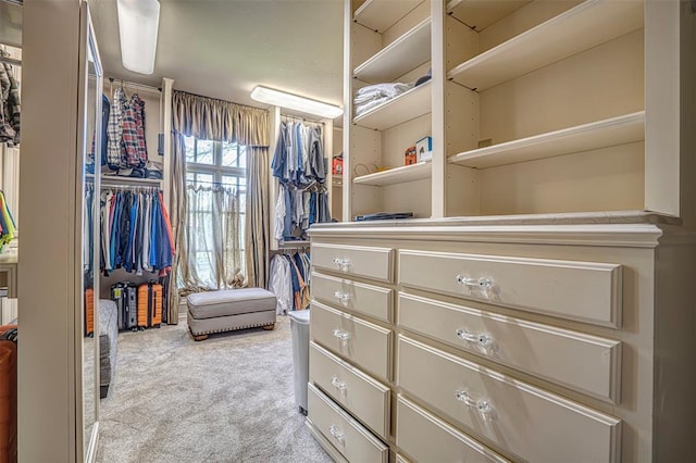 5100 Wisteria Dr, Oklahoma City, OK 73142 - spacious closet featuring carpet floors
