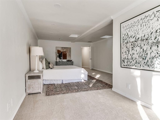 1804 Guilford Ln, Nichols Hills, OK 73120 - carpeted bedroom with ornamental molding and baseboards