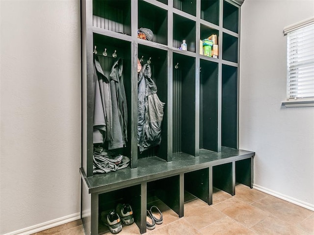 mudroom featuring baseboards