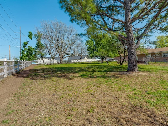 209 S 2nd Ave, Stroud, OK 74079 - view of yard featuring fence