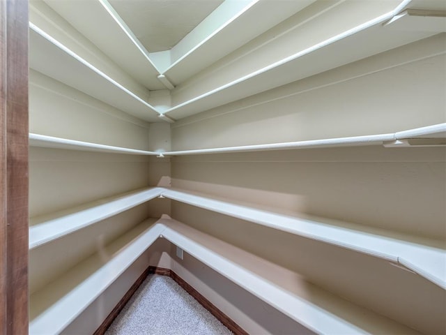 view of pantry