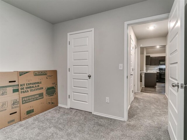 9704 Saddle Dr, Yukon, OK 73099 - unfurnished bedroom with carpet and baseboards
