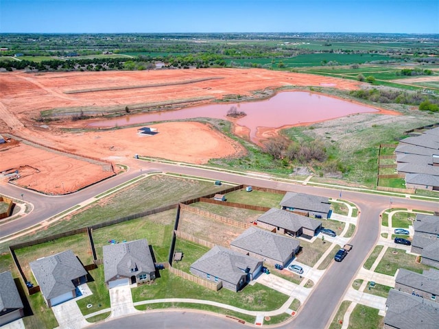 9704 Saddle Dr, Yukon, OK 73099 - aerial view featuring a residential view