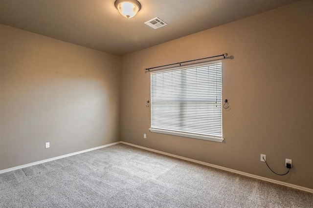 5800 SE 142nd St, Oklahoma City, OK 73165 - carpeted spare room with baseboards and visible vents