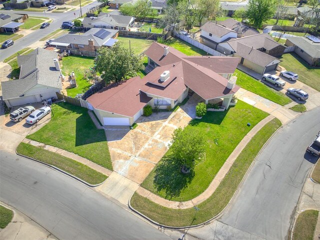 7700 S Country Club Dr, Oklahoma City, OK 73159 - drone / aerial view featuring a residential view