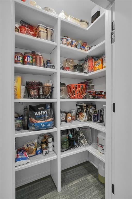 view of pantry