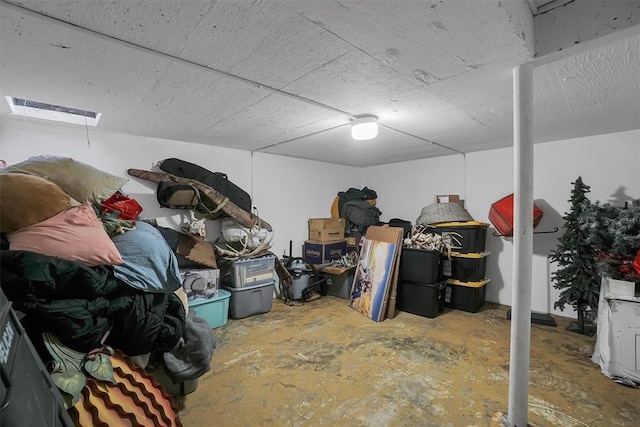 view of storage