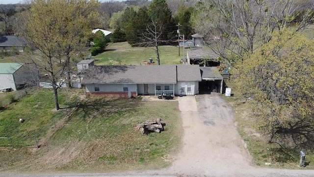 17904 Kings Rd, Shawnee, OK 74801 - view from above of property