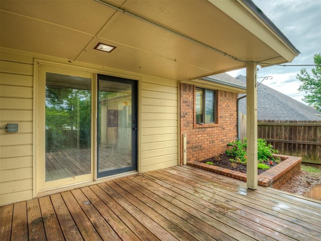 7 Kaross Dr, Shawnee, OK 74801 - view of deck