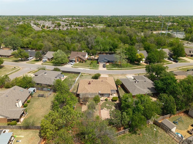 1113 Bank Side Cir, Edmond, OK 73012 - drone / aerial view with a residential view