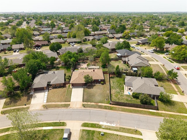 1113 Bank Side Cir, Edmond, OK 73012 - aerial view with a residential view