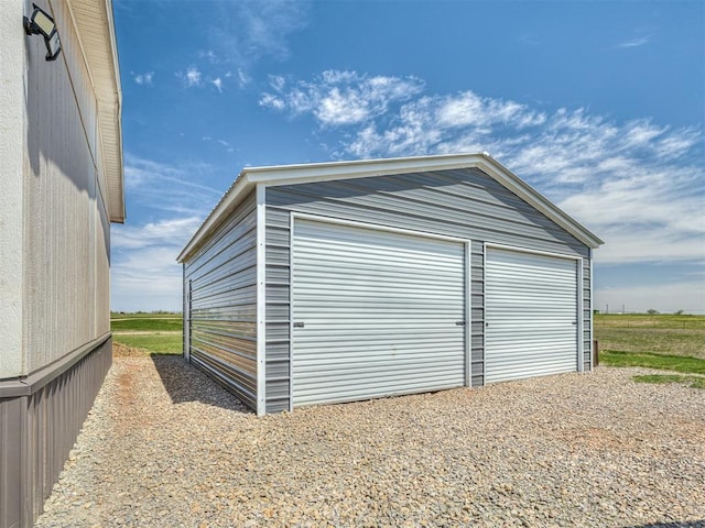 28737 Oakwood Meadows Dr, Cashion, OK 73016 - view of detached garage