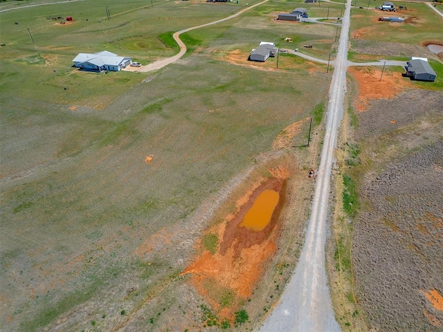 28737 Oakwood Meadows Dr, Cashion, OK 73016 - birds eye view of property with a rural view