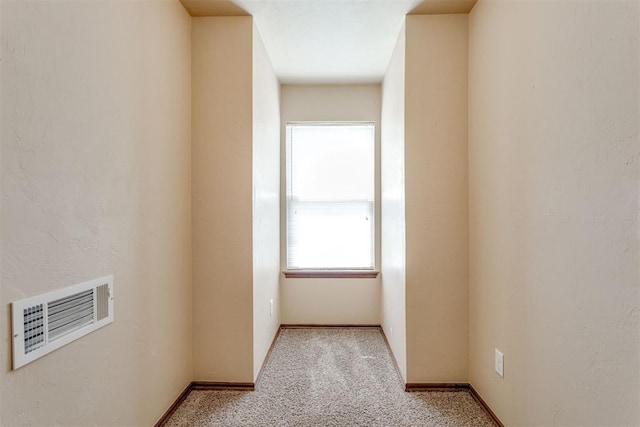 3719 Black Forrest Ct, Newcastle, OK 73065 - hallway with visible vents, baseboards, and carpet floors