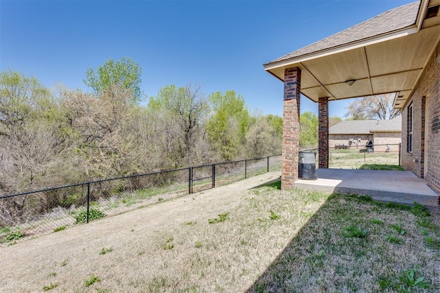 3719 Black Forrest Ct, Newcastle, OK 73065 - view of yard with fence