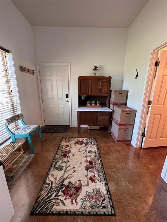 view of foyer entrance