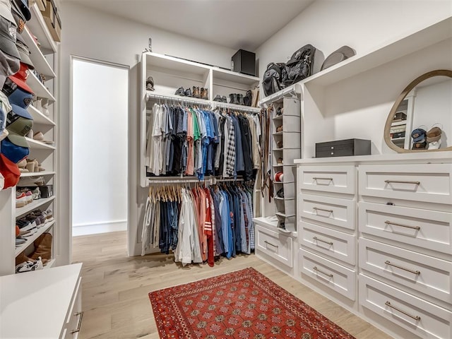 2320 Belleview Dr, Oklahoma City, OK 73112 - spacious closet featuring light wood-type flooring