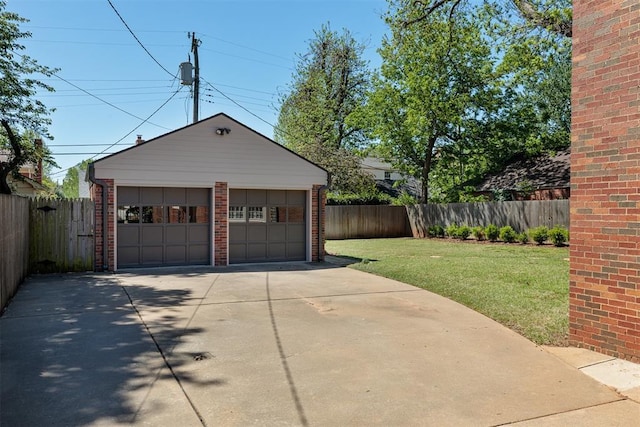 812 NW 38th St, Oklahoma City, OK 73118 - detached garage with fence