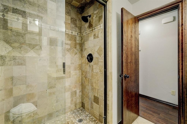 73 Bonaire Dr, Edmond, OK 73013 - bathroom with a stall shower