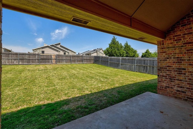73 Bonaire Dr, Edmond, OK 73013 - view of yard featuring a patio area