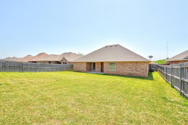73 Bonaire Dr, Edmond, OK 73013 - view of yard featuring central AC unit