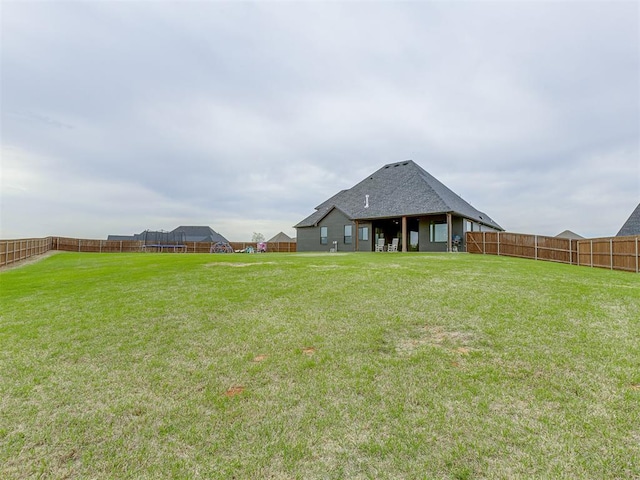 1330 Acclivis Ct, Newcastle, OK 73065 - view of yard with a fenced backyard