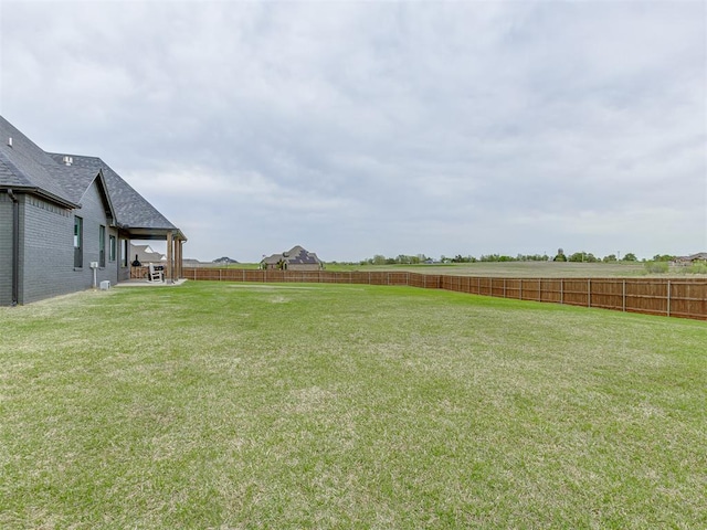 1330 Acclivis Ct, Newcastle, OK 73065 - view of yard featuring a fenced backyard and a patio