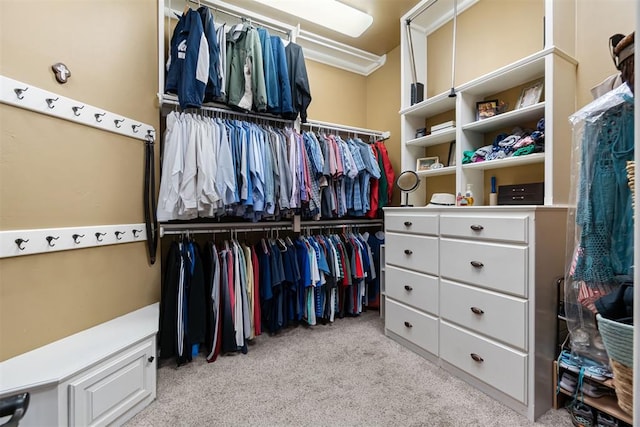 3920 Creek Bank Dr, Edmond, OK 73003 - spacious closet with carpet