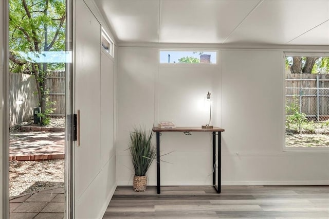 10908 Bel Air Pl, Oklahoma City, OK 73120 - interior space with a wealth of natural light and wood finished floors