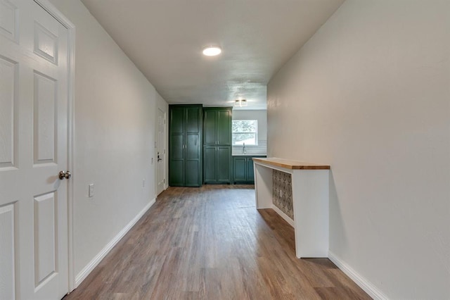 230 SE 50th St, Oklahoma City, OK 73129 - corridor with wood finished floors