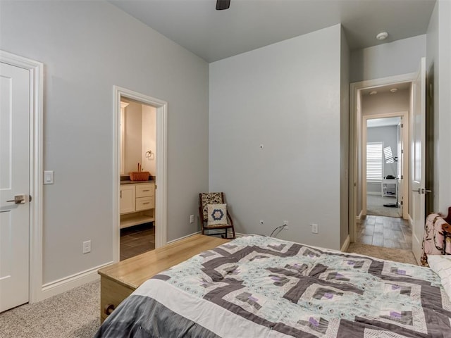 3108 Drake Crest Dr, Edmond, OK 73034 - bedroom featuring connected bathroom
