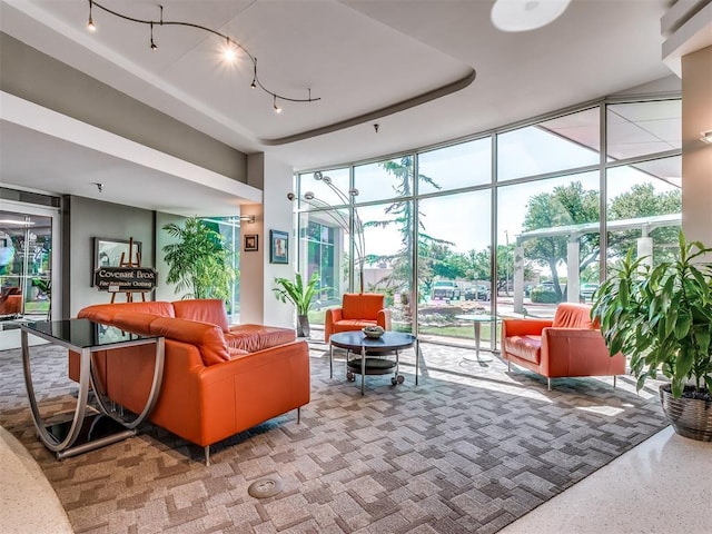 view of building lobby