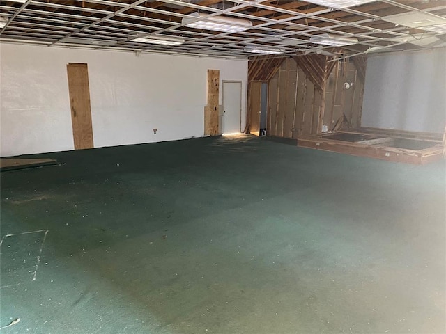 721 SW Blaine Ave, Geary, OK 73040 - view of basement
