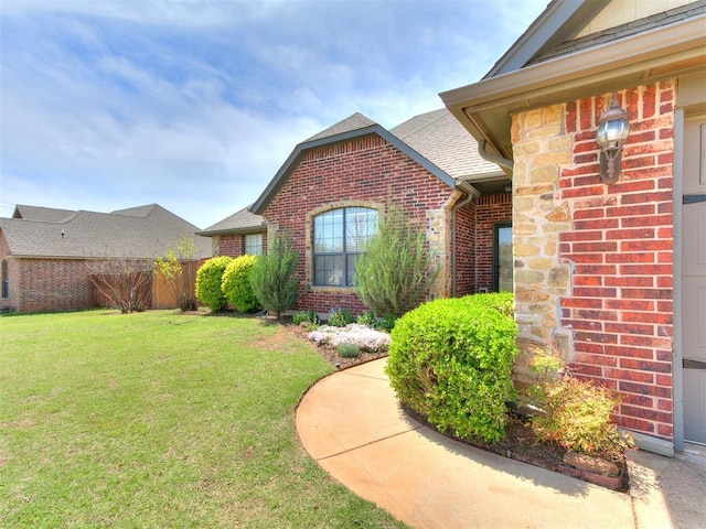 3515 Homesteaders Ln, Guthrie, OK 73044 - view of yard featuring fence