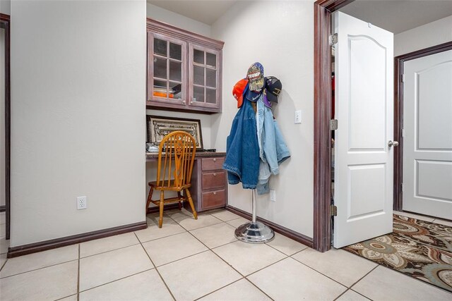 2400 Whiteoak Dr, Blanchard, OK 73010 - interior space with baseboards and tile patterned flooring