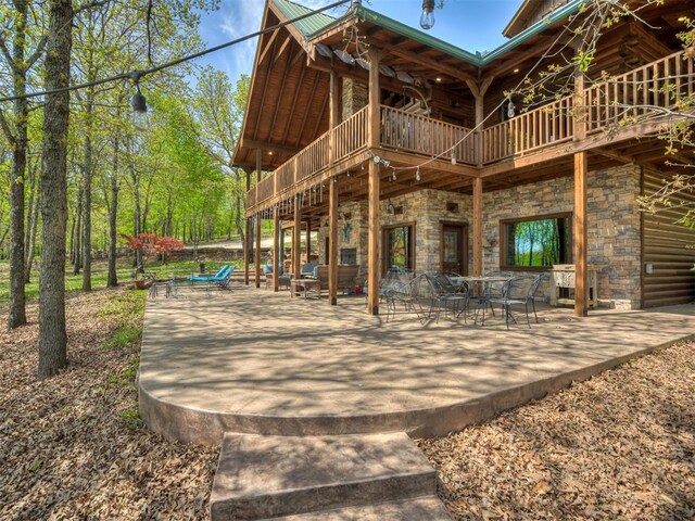 2010 Shady Cv, Sulphur, OK 73086 - view of property's community featuring a patio area