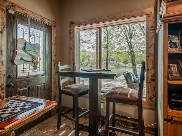 2010 Shady Cv, Sulphur, OK 73086 - dining area featuring tile patterned flooring